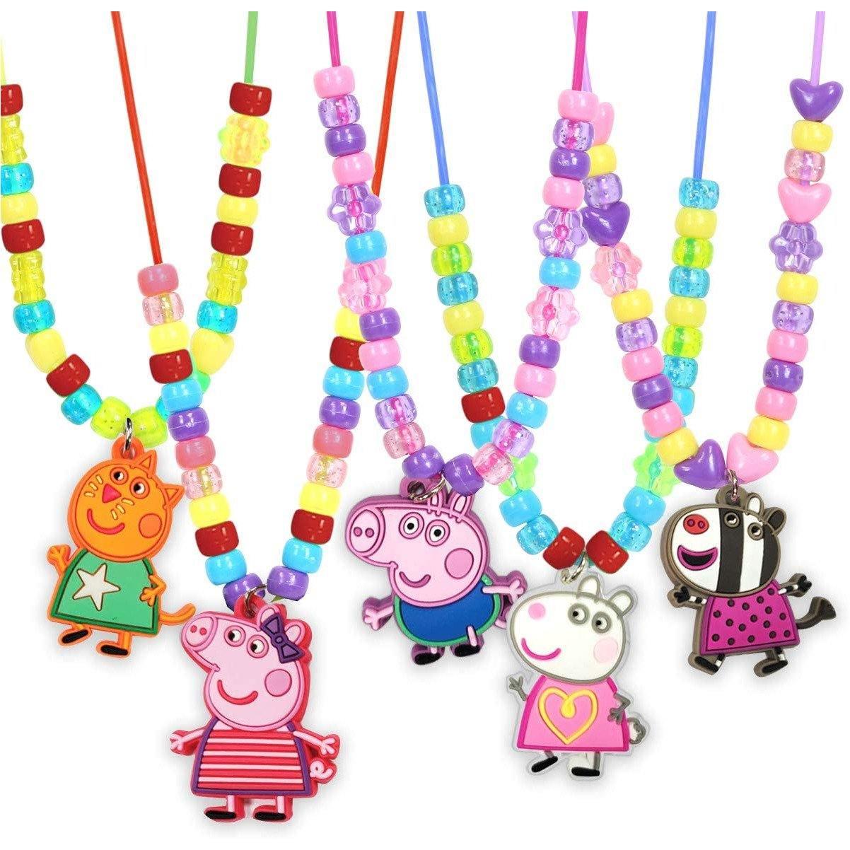 Tara Toys 95484 Peppa Pig Necklace Activity Set - BumbleToys - 5-7 Years, Girls, Make & Create, Necklace Set, OXE, Peppa Pig, Pre-Order