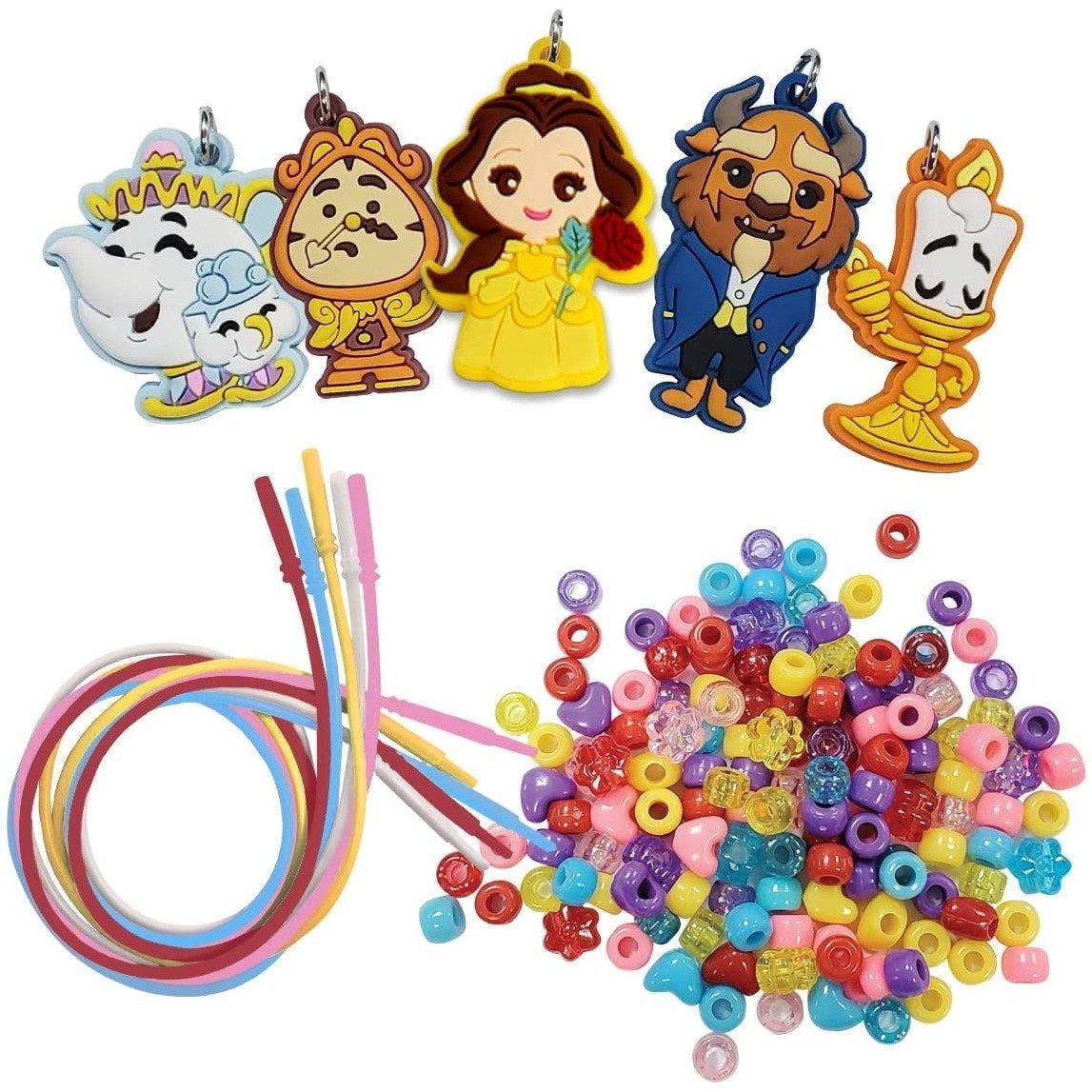 Tara Toys Beauty & The Beast Necklace Activity Set - BumbleToys - 5-7 Years, Disney Princess, Girls, Make & Create, Necklace Set, OXE