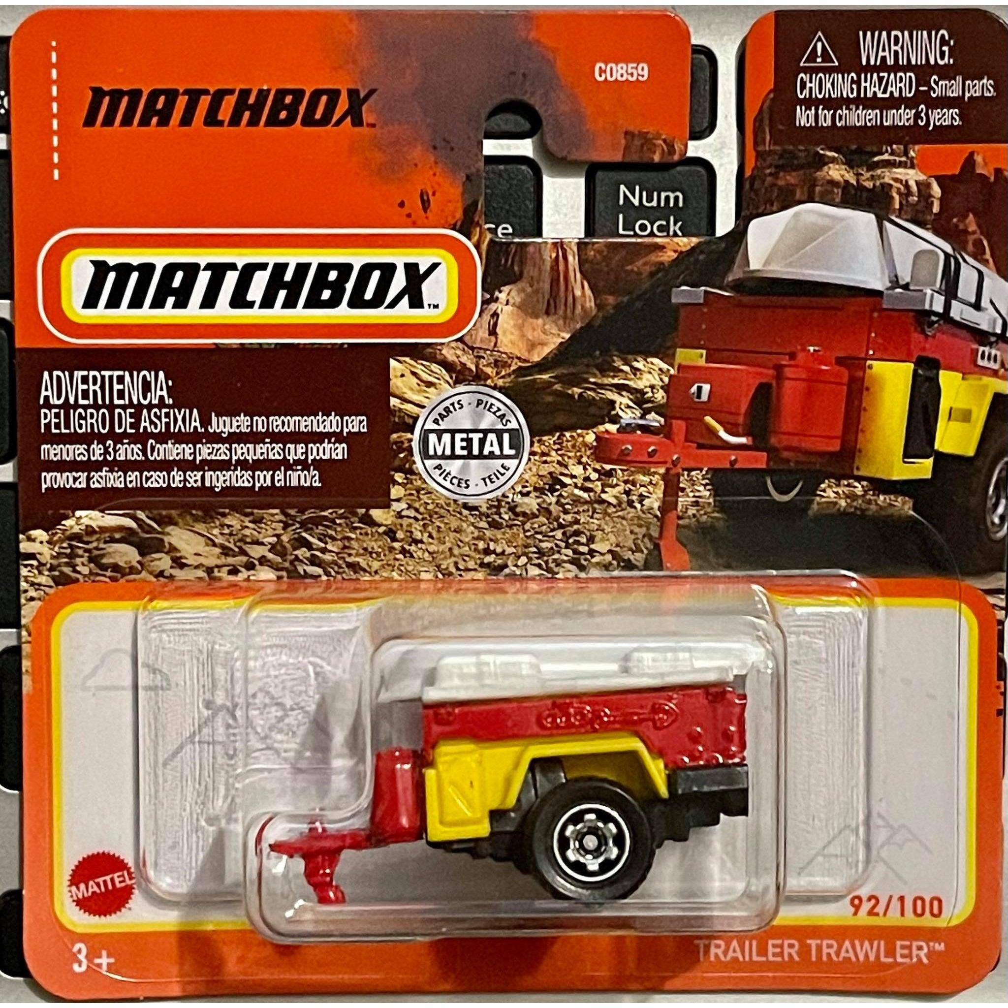 MatchBox Die Cast 1:64 Scale Vehicle - Trailer Trawler - BumbleToys - 2-4 Years, 5-7 Years, Boys, Collectible Vehicles, MatchBox