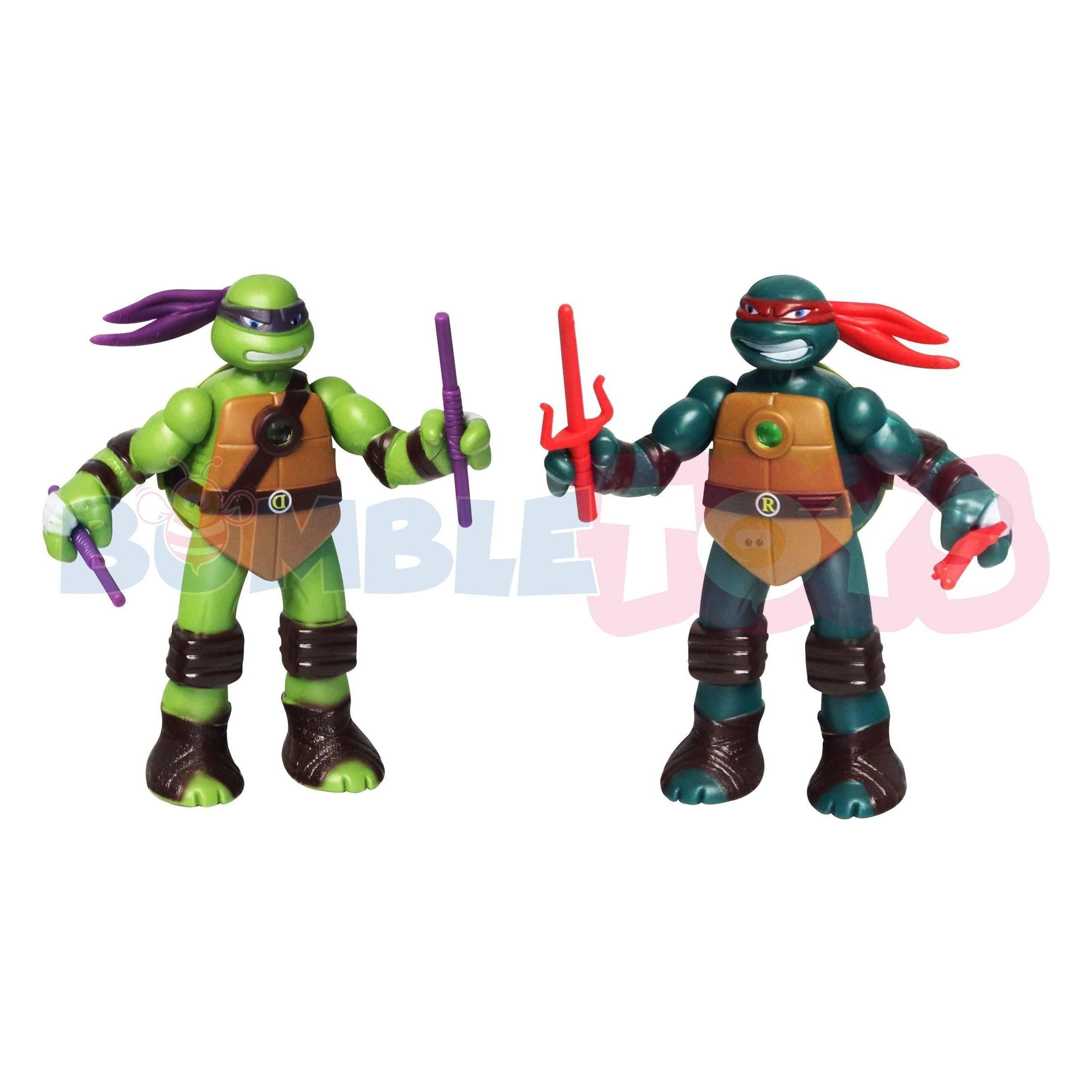 Teenage Mutant Ninja Turtles Set of 2 Characters Ana Tools - BumbleToys - 5-7 Years, Action Battling, Boys, Ninjago, Toy House