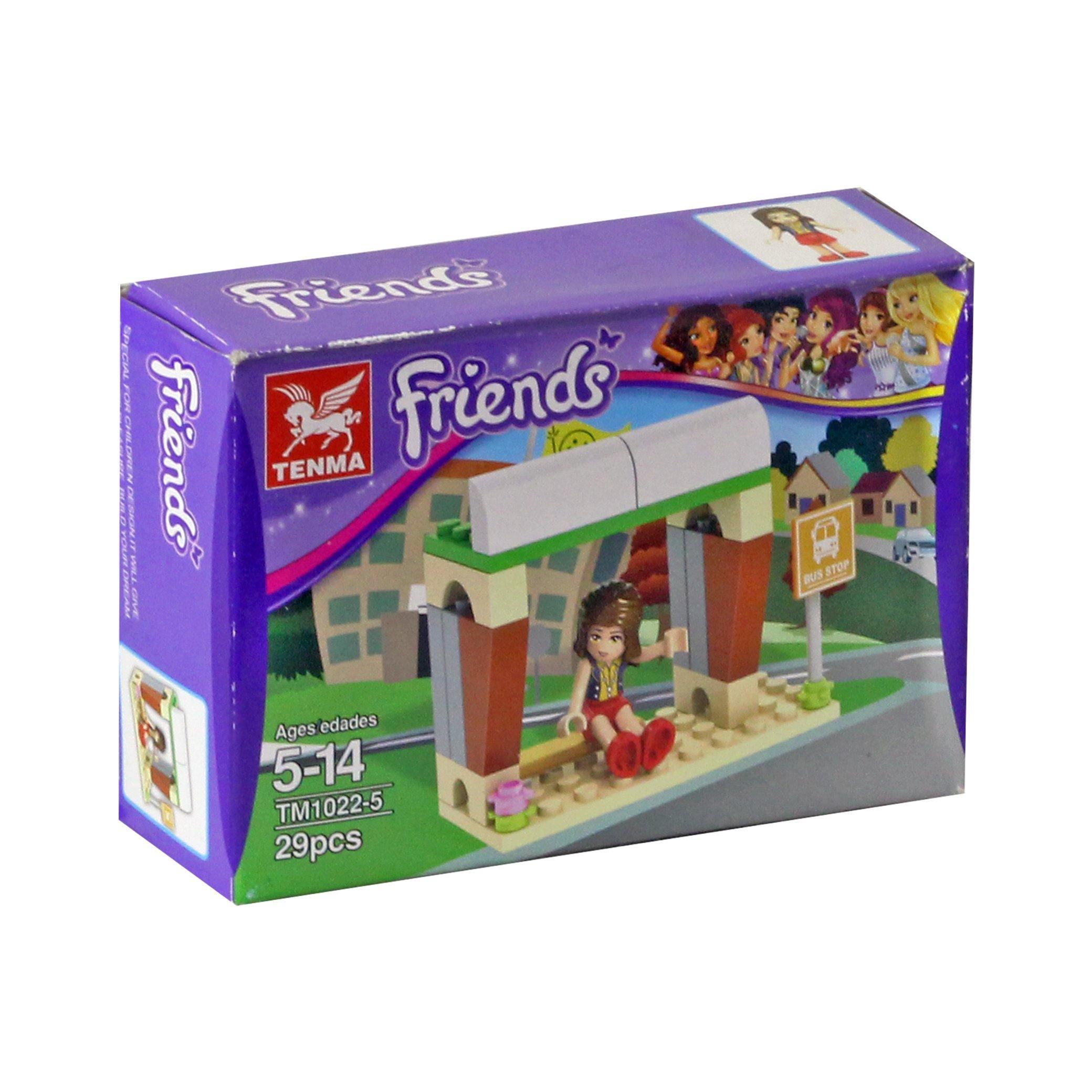 Tenma Friends 1022-5 Building Blocks 29 Pieces - BumbleToys - 5-7 Years, Girls, LEGO, Toy Land