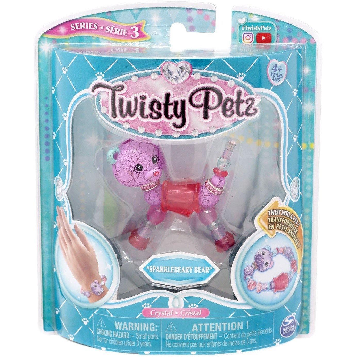 Twisty Petz Series 3 Transform Into A Bracelet - Sparklebeary Bear - BumbleToys - 5-7 Years, Arabic Triangle Trading, Girls, Make & Create, Twisty Petz