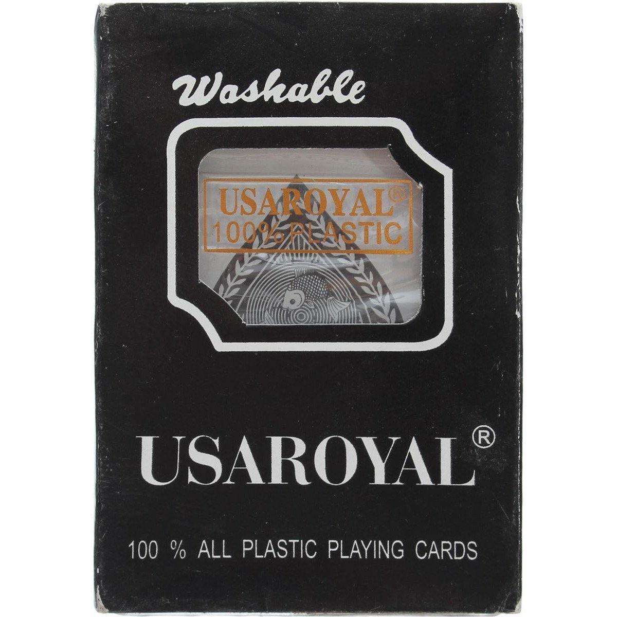 USA Royal Plastic Playing Cards In Box - BumbleToys - 18+, 5-7 Years, 8+ Years, 8-13 Years, Boys, Card & Board Games, Clearance, Girls, Puzzle & Board & Card Games, Toy House