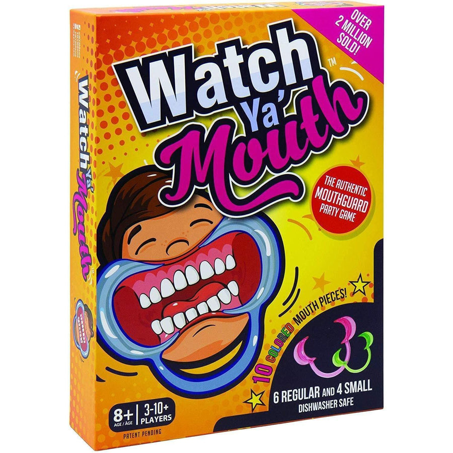 Watch Ya' Mouth Family Edition - The Authentic, Hilarious, Mouthguard Party Game