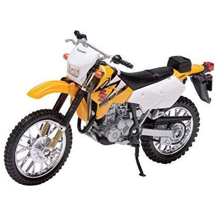 Welly Die Cast Motorcycle Yellow Suzuki DR-Z400S, 1:18 Scale - BumbleToys - 5-7 Years, 8+ Years, Bike, Boys, Motorcycle, Pre-Order