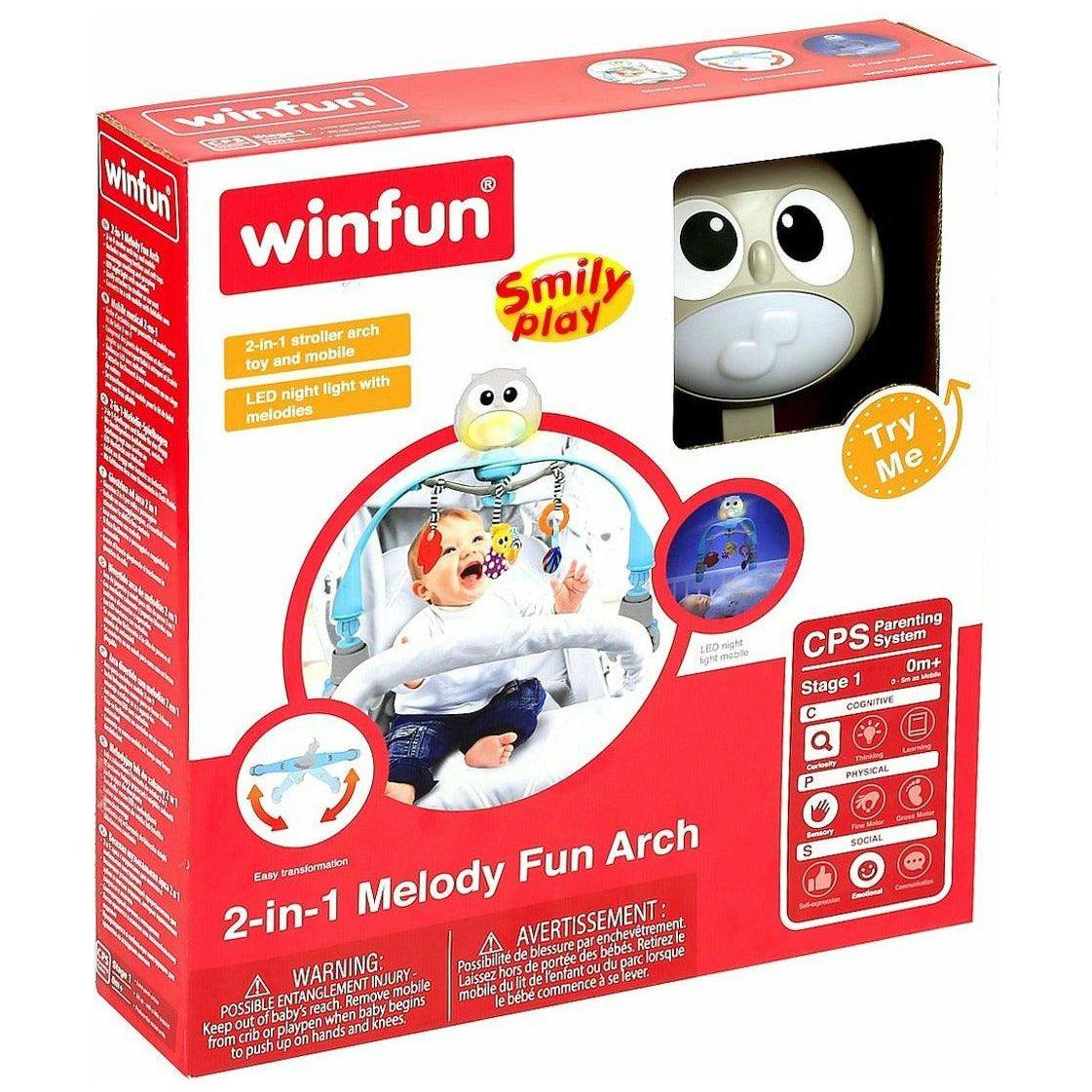 WinFun 2-In-1 Melody Fun Arch with Sounds & Lights - BumbleToys - 0-24 Months, arch, Babies, Baby Saftey & Health, Boys, Cecil, Girls, Nursery Toys, Unisex