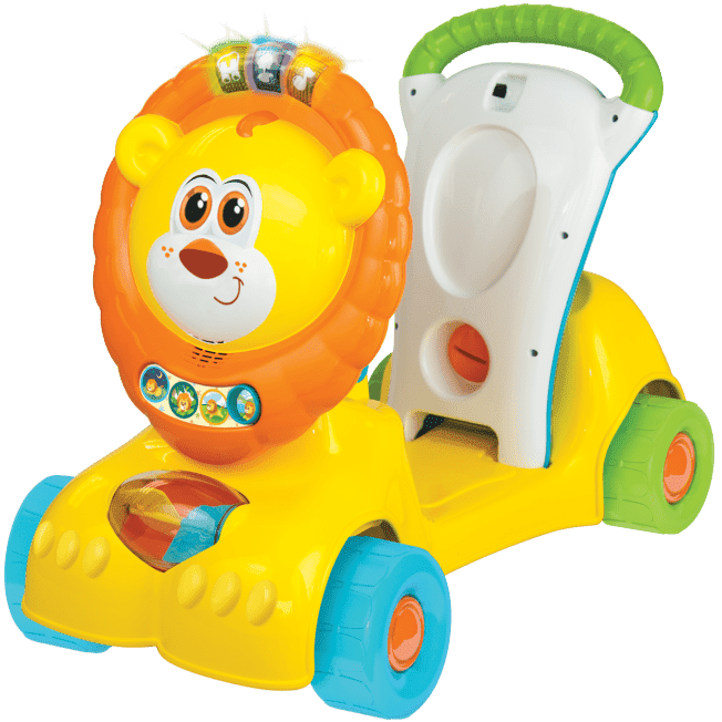 WinFun 3 In 1 Grow With Me Ride On Lion Scooter