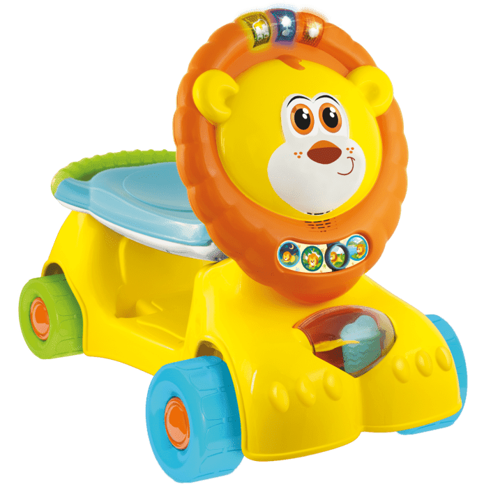 WinFun 3 In 1 Grow With Me Ride On Lion Scooter - BumbleToys - 2-4 Years, Cecil, Pre-Order, Unisex, Walker