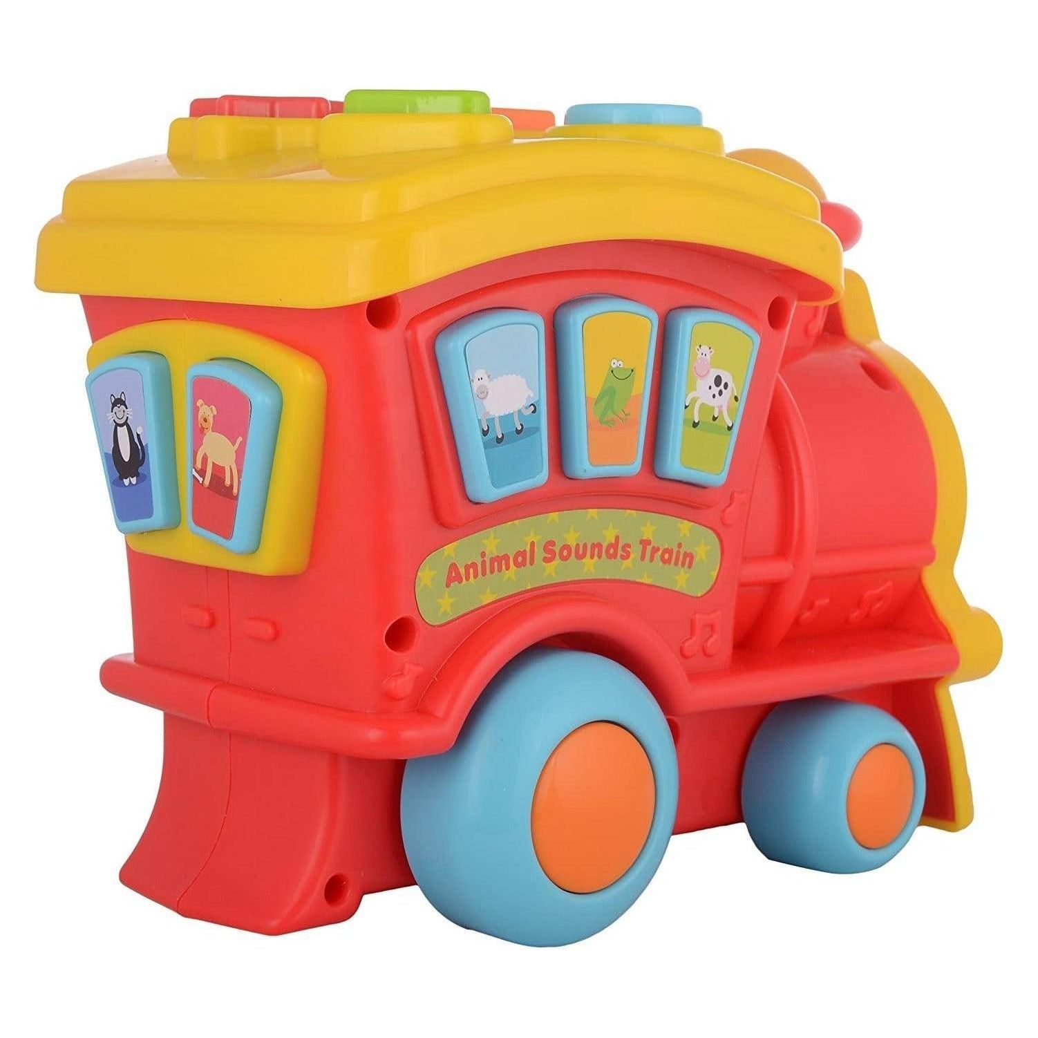 WinFun Animal Sounds Train - BumbleToys - 2-4 Years, Cecil, Nursery Toys, Unisex