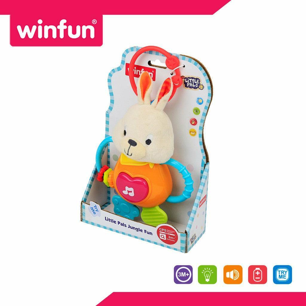 Winfun Bouncy Bunny Jungle Fun - BumbleToys - 0-24 Months, Babies, Baby Saftey & Health, Boys, Cecil, Girls, Nursery Toys, Rattles, Unisex