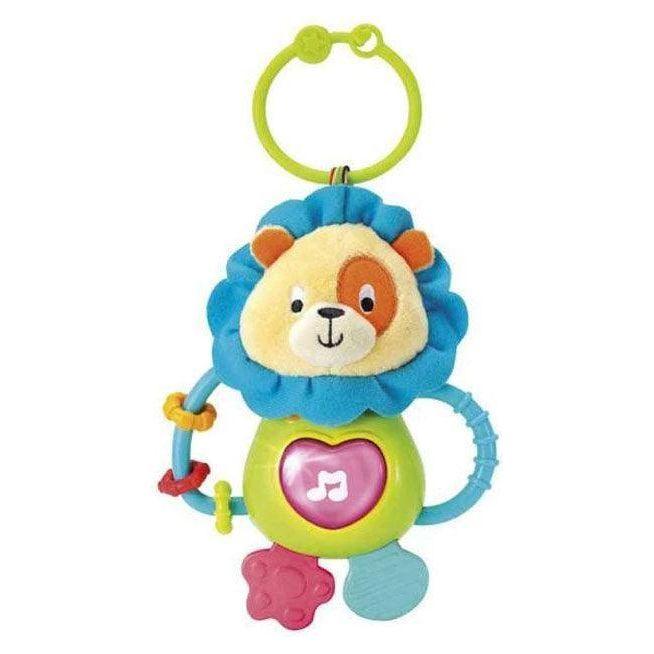 Winfun Caesar Lion Little Teether Pals Fun Toy - BumbleToys - 0-24 Months, Babies, Baby Saftey & Health, Boys, Cecil, Girls, Nursery Toys, Rattles, Unisex
