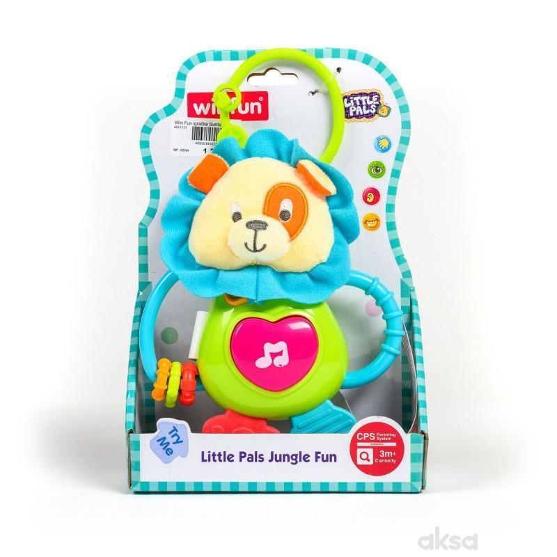 Winfun Caesar Lion Little Teether Pals Fun Toy - BumbleToys - 0-24 Months, Babies, Baby Saftey & Health, Boys, Cecil, Girls, Nursery Toys, Rattles, Unisex