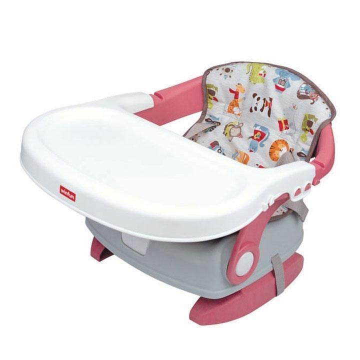 WinFun Deluxe Fold & Go Booster Seat - Animal Paradise - BumbleToys - 0-24 Months, Baby Saftey & Health, Cecil, Pre-Order, Unisex
