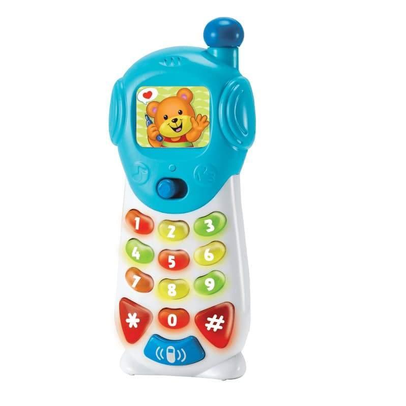 WinFun Light-Up Talking Phone - BumbleToys - 0-24 Months, 2-4 Years, Boys, Cecil, Nursery Toys