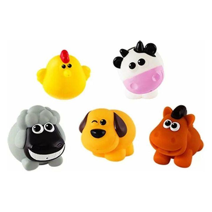 WinFun My Farm Animals Play Set – 5Pcs - BumbleToys - 0-24 Months, 2-4 Years, Babies, Baby Saftey & Health, Boys, Cecil, Girls, Nursery Toys, Unisex