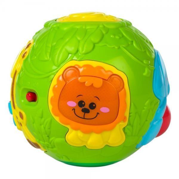 WinFun Roll 'N Pop Jungle Activity Ball - BumbleToys - 2-4 Years, Boys, Cecil, Nursery Toys, Unisex