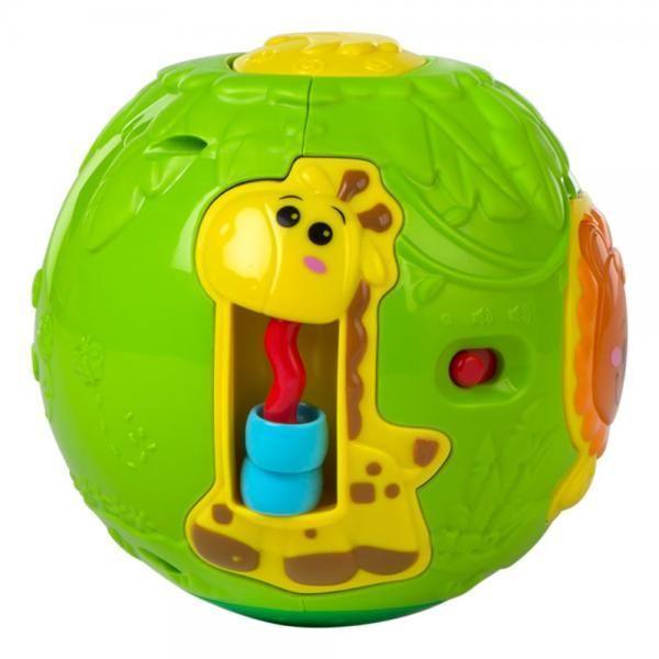 WinFun Roll 'N Pop Jungle Activity Ball - BumbleToys - 2-4 Years, Boys, Cecil, Nursery Toys, Unisex