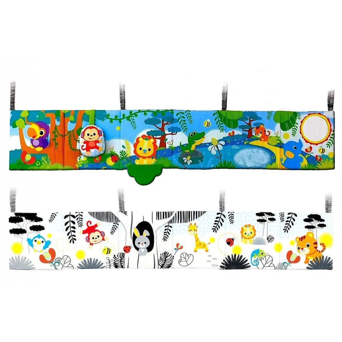 WinFun Safari Adventure Bumper - Crib Protection - BumbleToys - 0-24 Months, Baby Saftey & Health, Cecil, Unisex