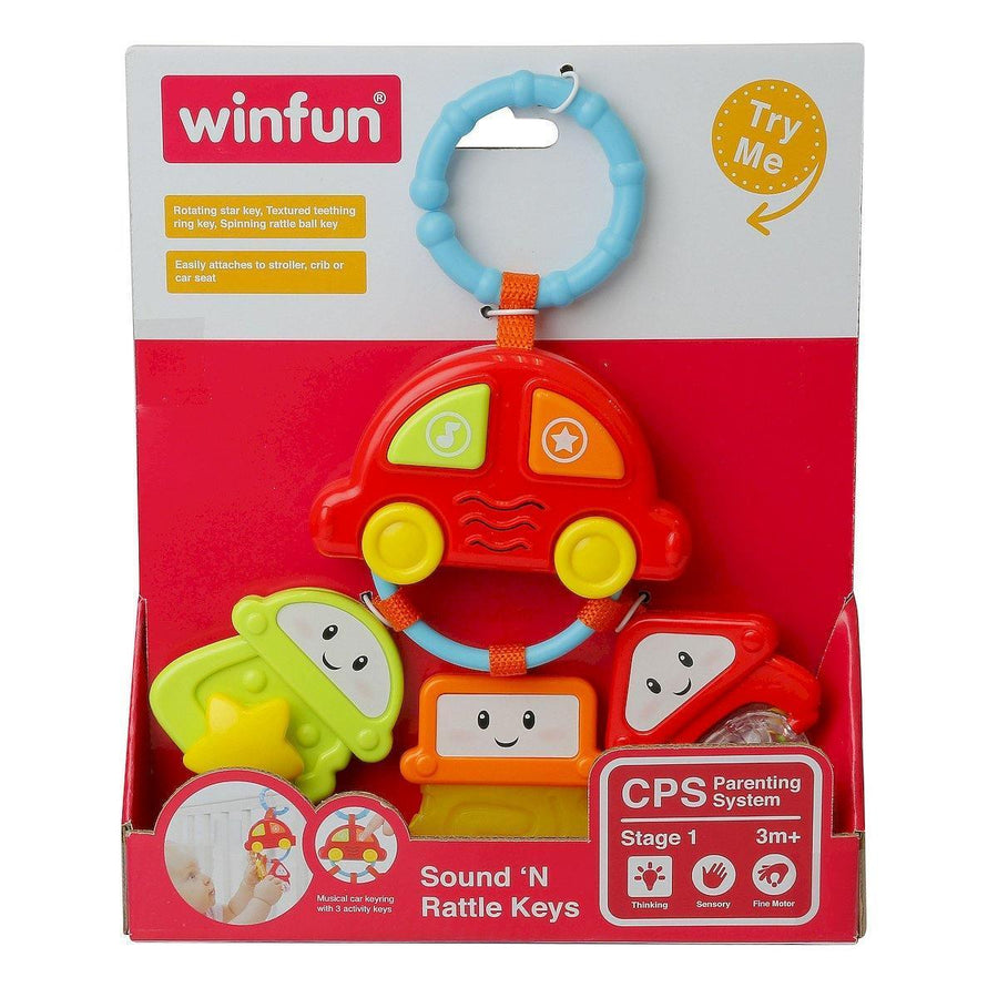 WinFun Sound 'N Rattle Keys For baby