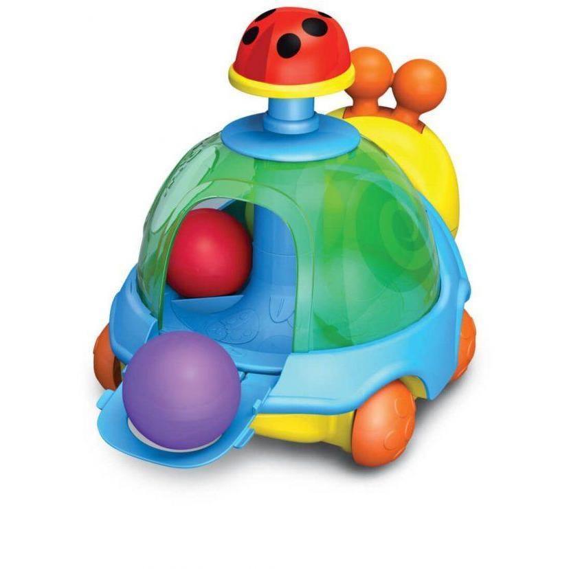 WinFun Spin'N Pull Snail - BumbleToys - 2-4 Years, Cecil, Nursery Toys, Unisex