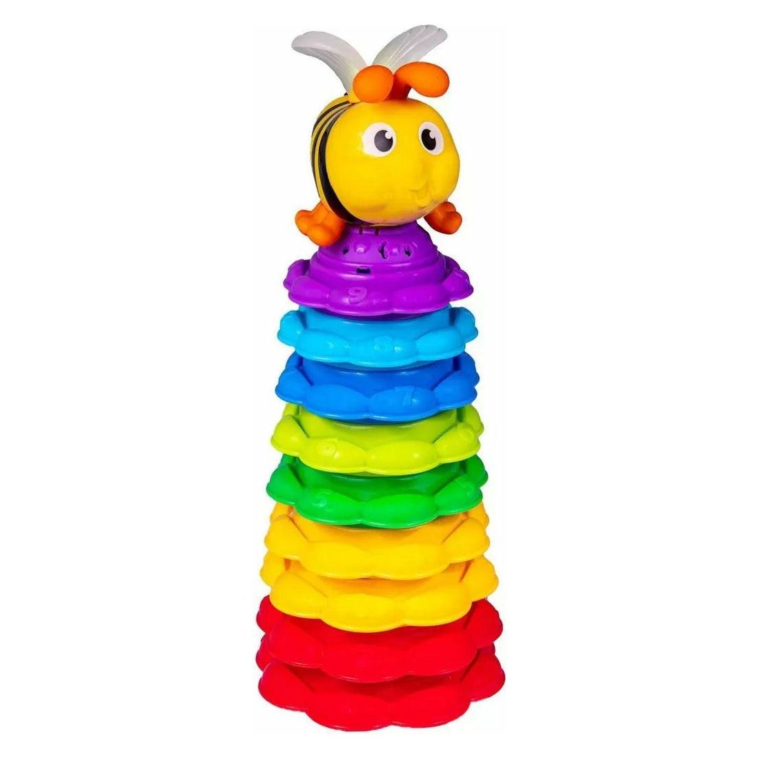 Winfun Stack 'N Learn Bee and Sunflowers - BumbleToys - 0-24 Months, Babies, Baby Saftey & Health, Boys, Cecil, Girls, Nursery Toys, Rattles, Unisex
