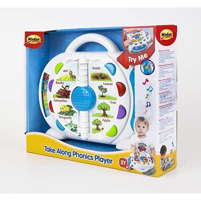 WinFun Take Along Phonics Player - BumbleToys - 2-4 Years, Cecil, Learning Toys, Unisex