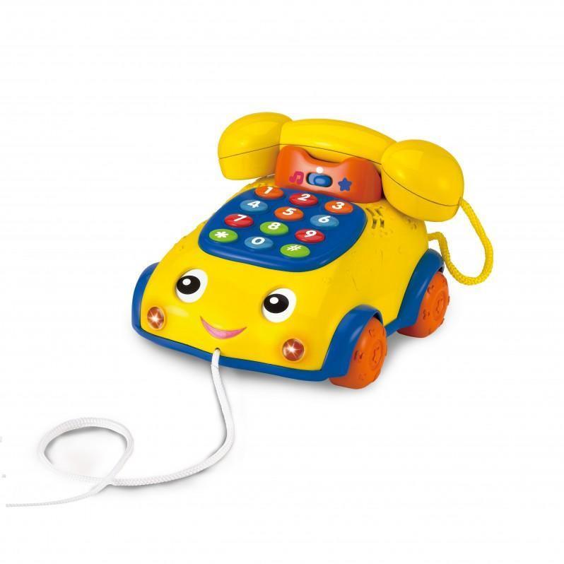 WinFun Talk'N Pull Phone For Kids - BumbleToys - 2-4 Years, Boys, Cecil, Girls, Nursery Toys