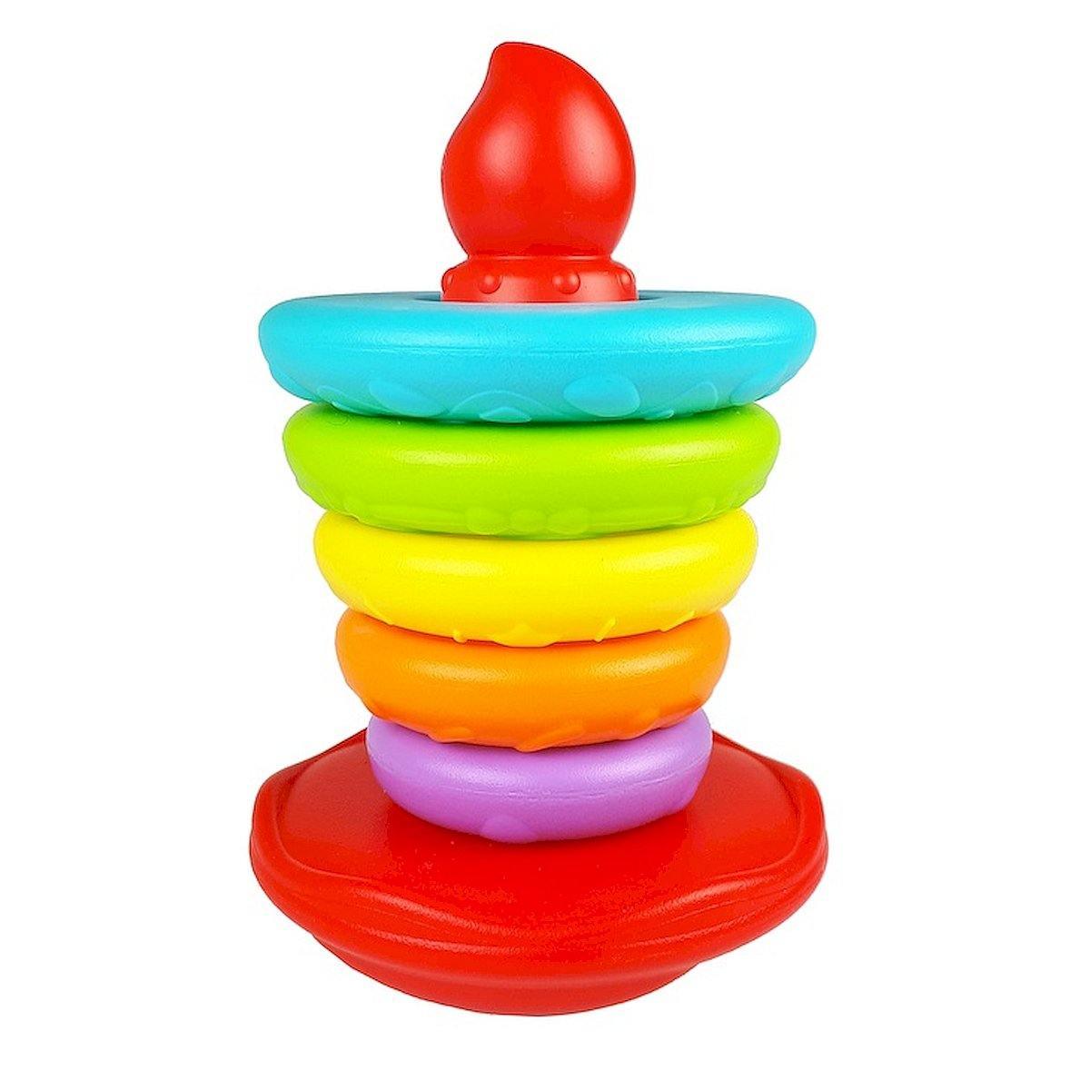 WinFun Wobble Cake Stacker - BumbleToys - 2-4 Years, Cecil, Nursery Toys, Play-doh, Unisex