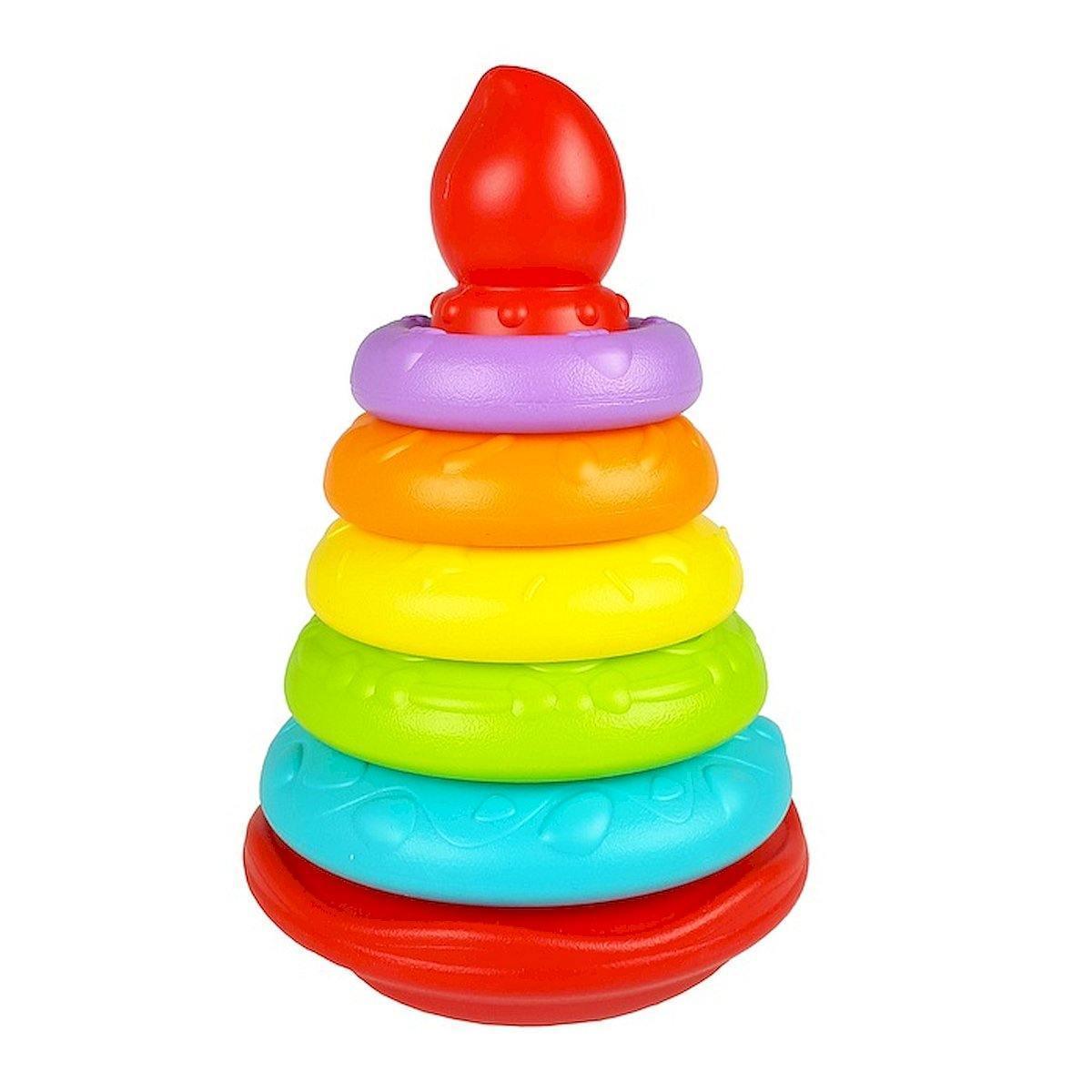 WinFun Wobble Cake Stacker - BumbleToys - 2-4 Years, Cecil, Nursery Toys, Play-doh, Unisex