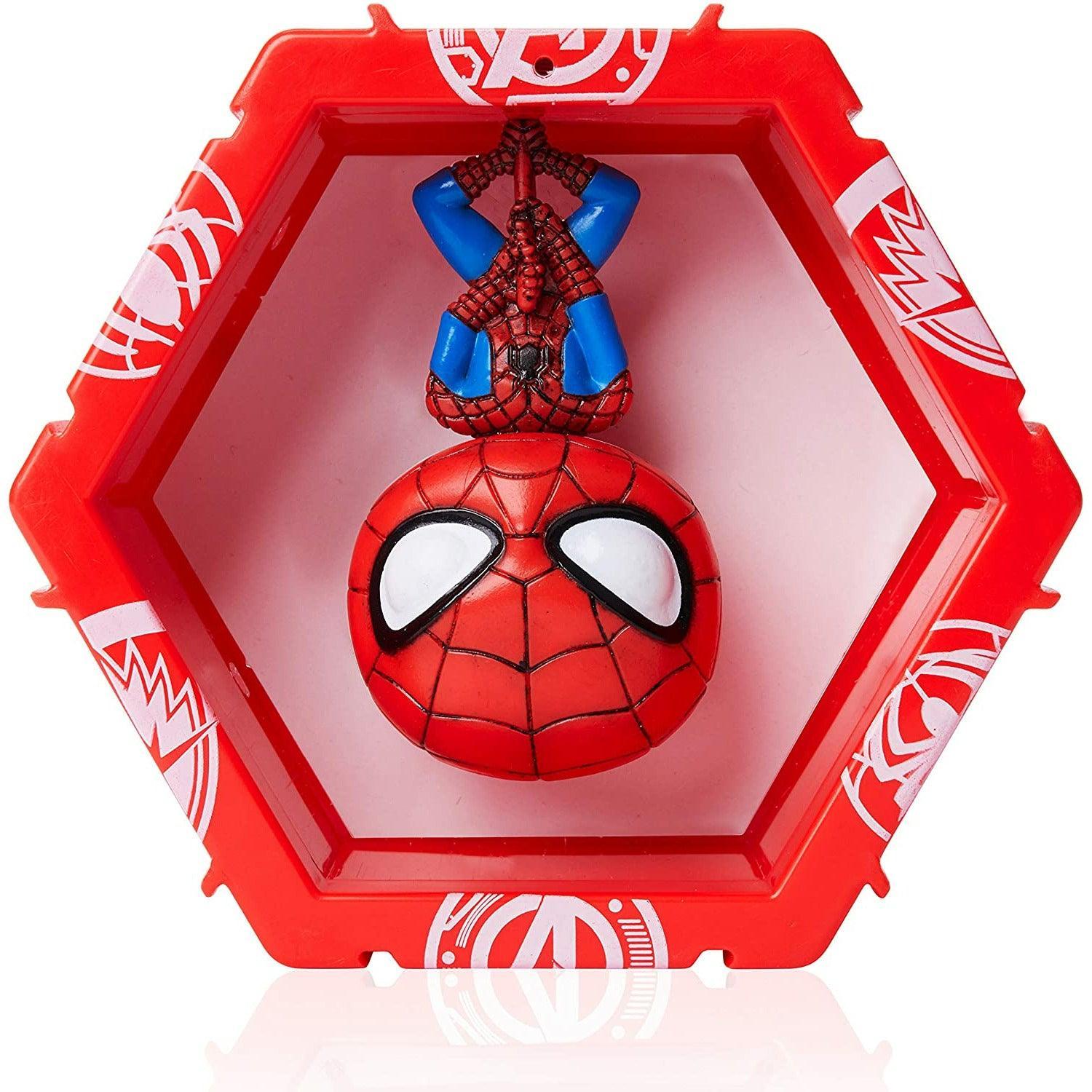 WOW! PODS Avengers Collection - Spider-Man Superhero Light-Up Bobble-Head Figure - BumbleToys - 5-7 Years, 6+ Years, Avengers, Boys, Characters, OXE, Pre-Order, Roleplay, Spider man, Spiderman