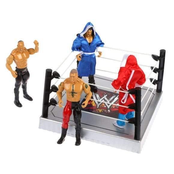 WWE Ultimate Warrior Force Set of 4 Wrestling Action Figures - BumbleToys - 5-7 Years, Action Battling, Boys, Toy Land