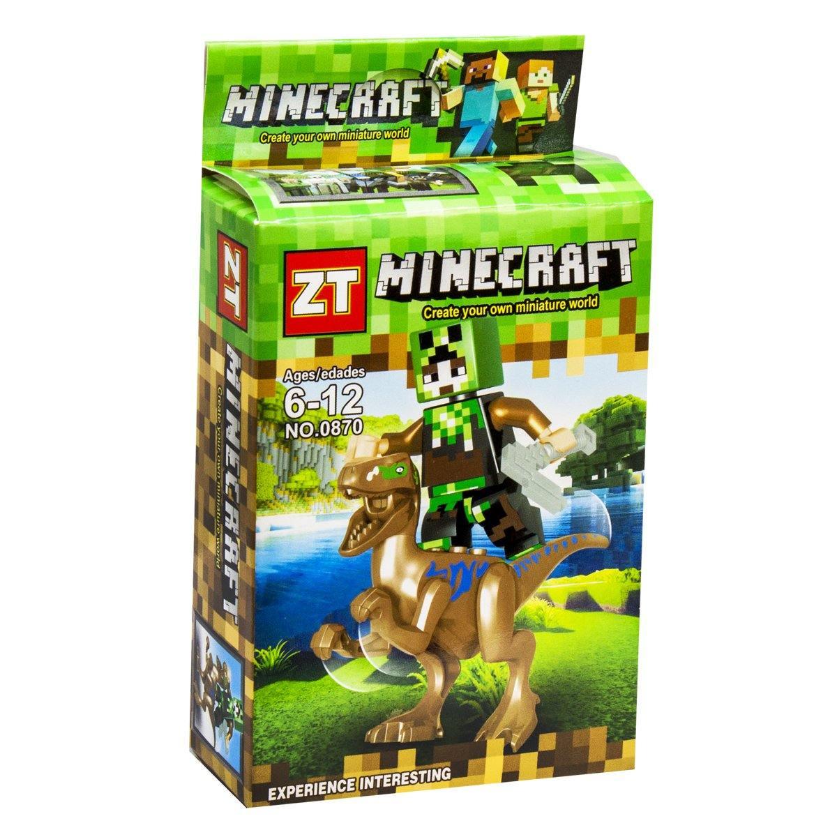 ZT Minecraft Building Blocks - Rider - BumbleToys - 5-7 Years, Boys, LEGO, Toy Land