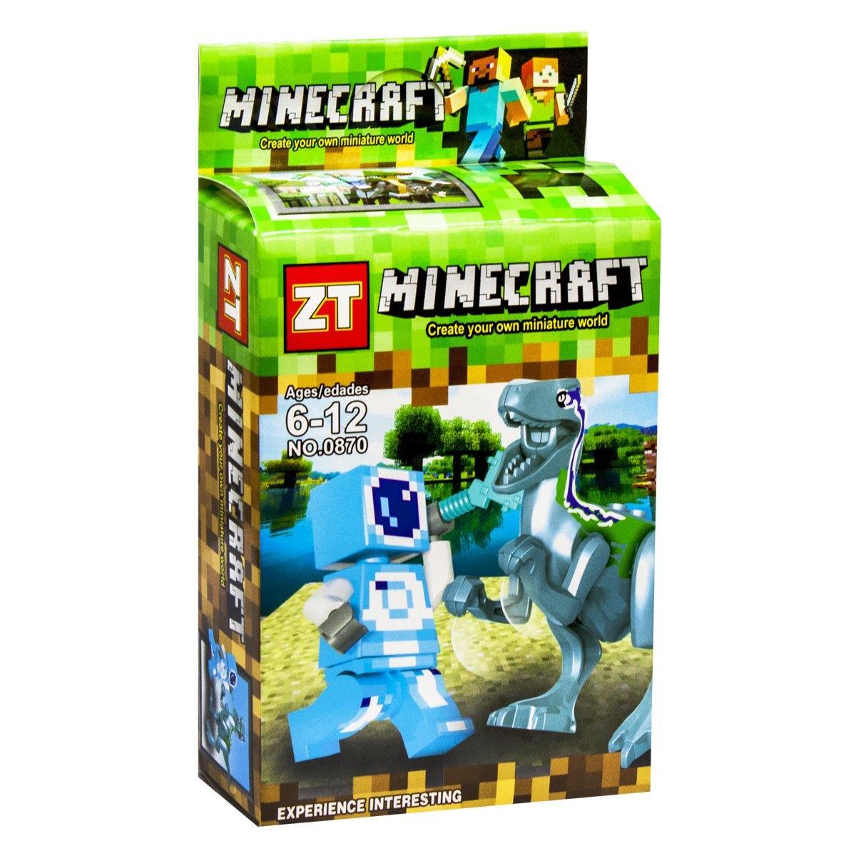 ZT Minecraft Building Blocks - Warrior - BumbleToys - 5-7 Years, Boys, LEGO, Toy Land