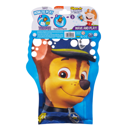 ZURU Glove-A-Bubbles PAW Patrol Chase Bubble Maker - BumbleToys - 5-7 Years, Arabic Triangle Trading, Boys, Collectible Vehicles, Girls, Glove-A-Bubbles, PAW Patrol Chase Bubble Maker